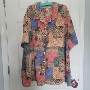 * sold on depop* A Personal Touch Button Up Size 6X American Vintage